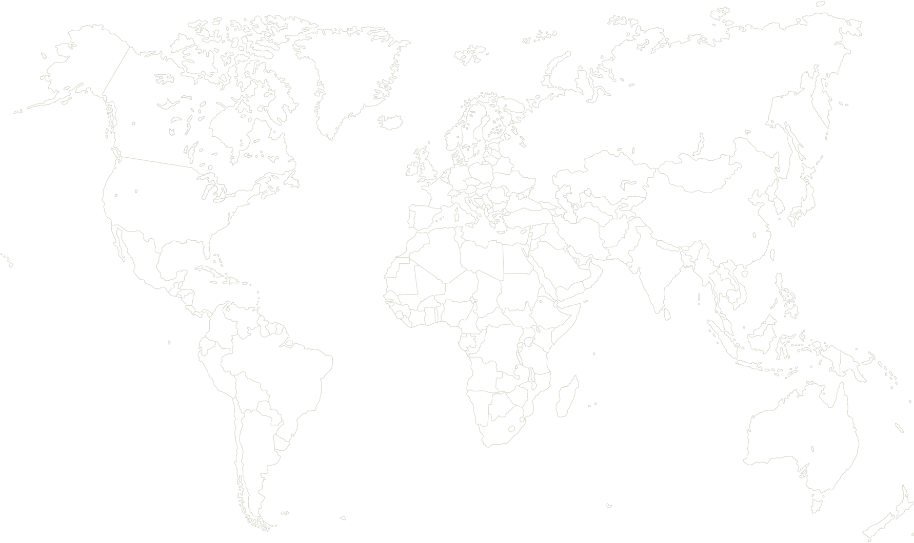 World map with Menzell Döhle Group offices